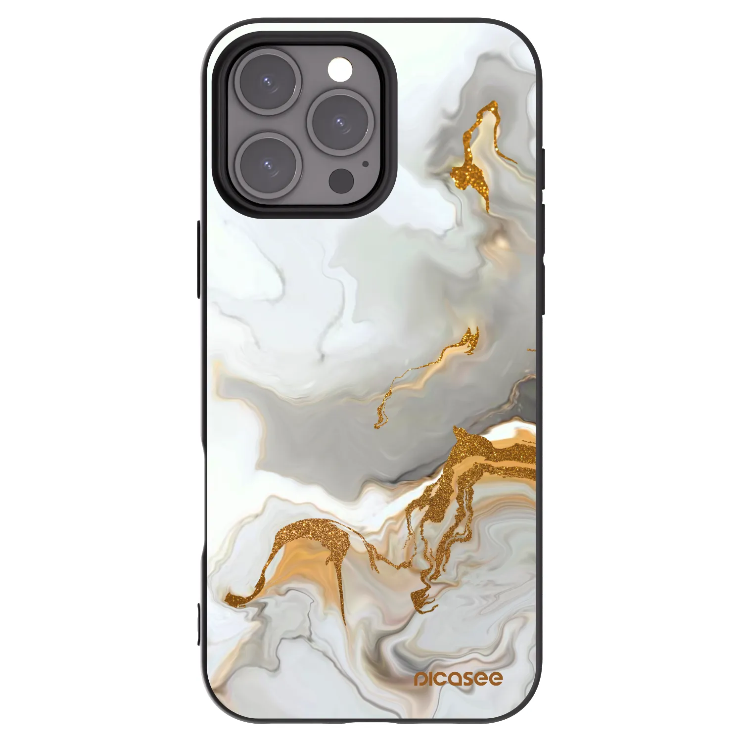 Picasee silikónový čierny obal pre Apple iPhone 16 Pro Max - Her