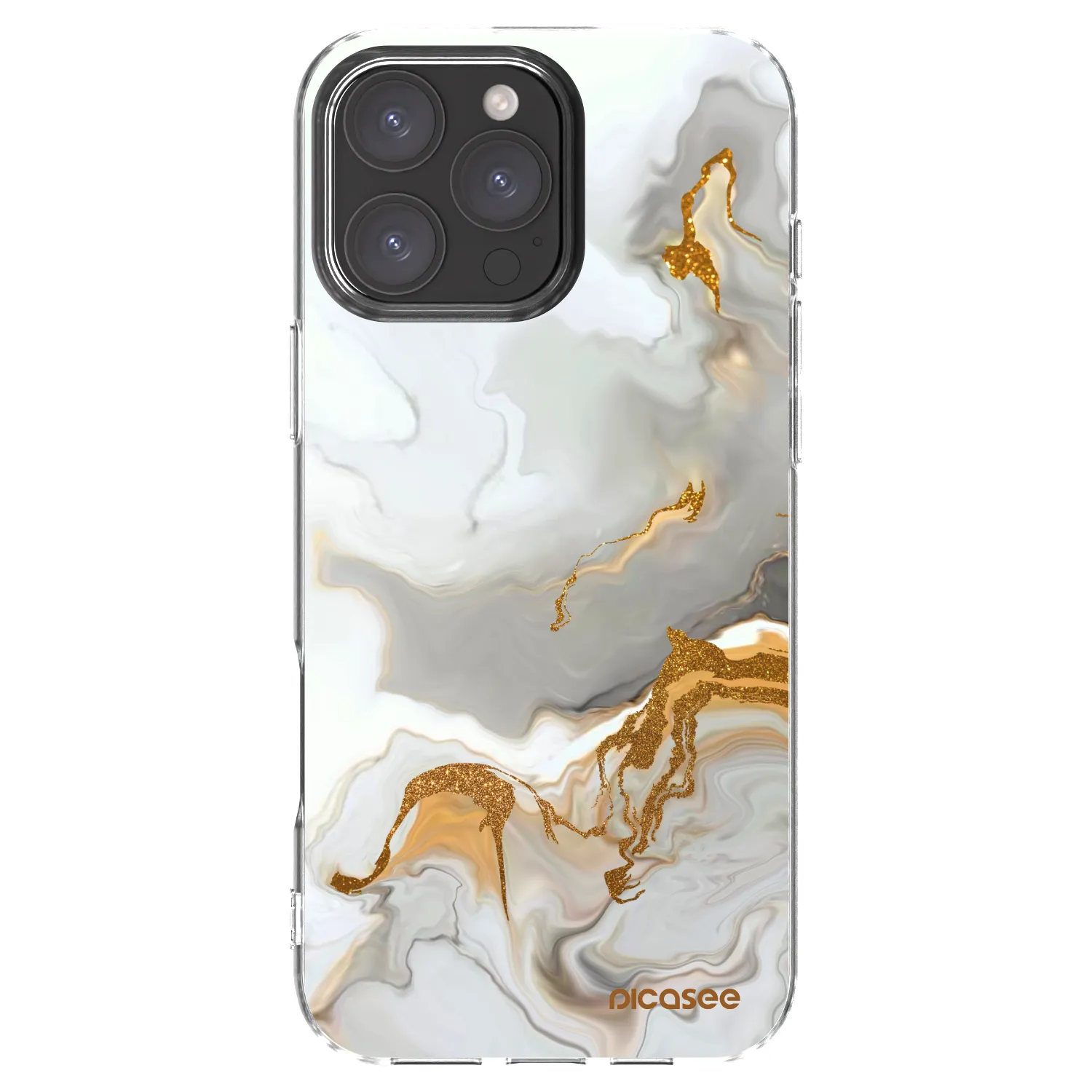 Picasee silikónový prehľadný obal pre Apple iPhone 16 Pro Max - Her