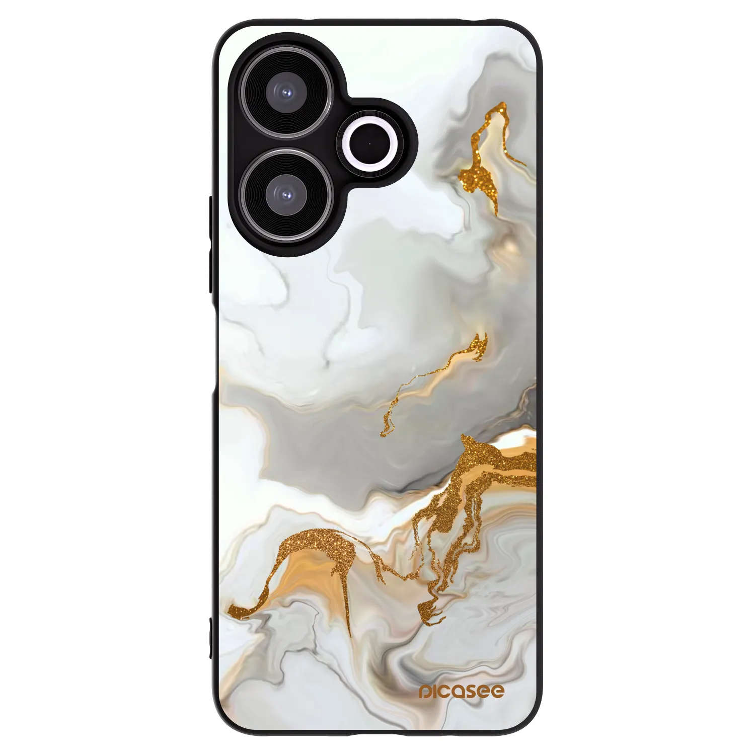 Silikónový čierny obal pre Xiaomi Redmi 13 4G - Her