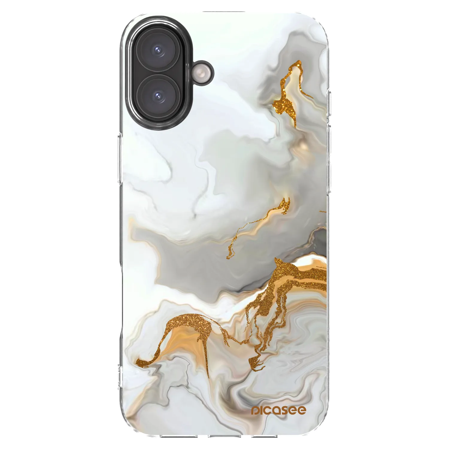 Picasee silikónový prehľadný obal pre Apple iPhone 16 Plus - Her