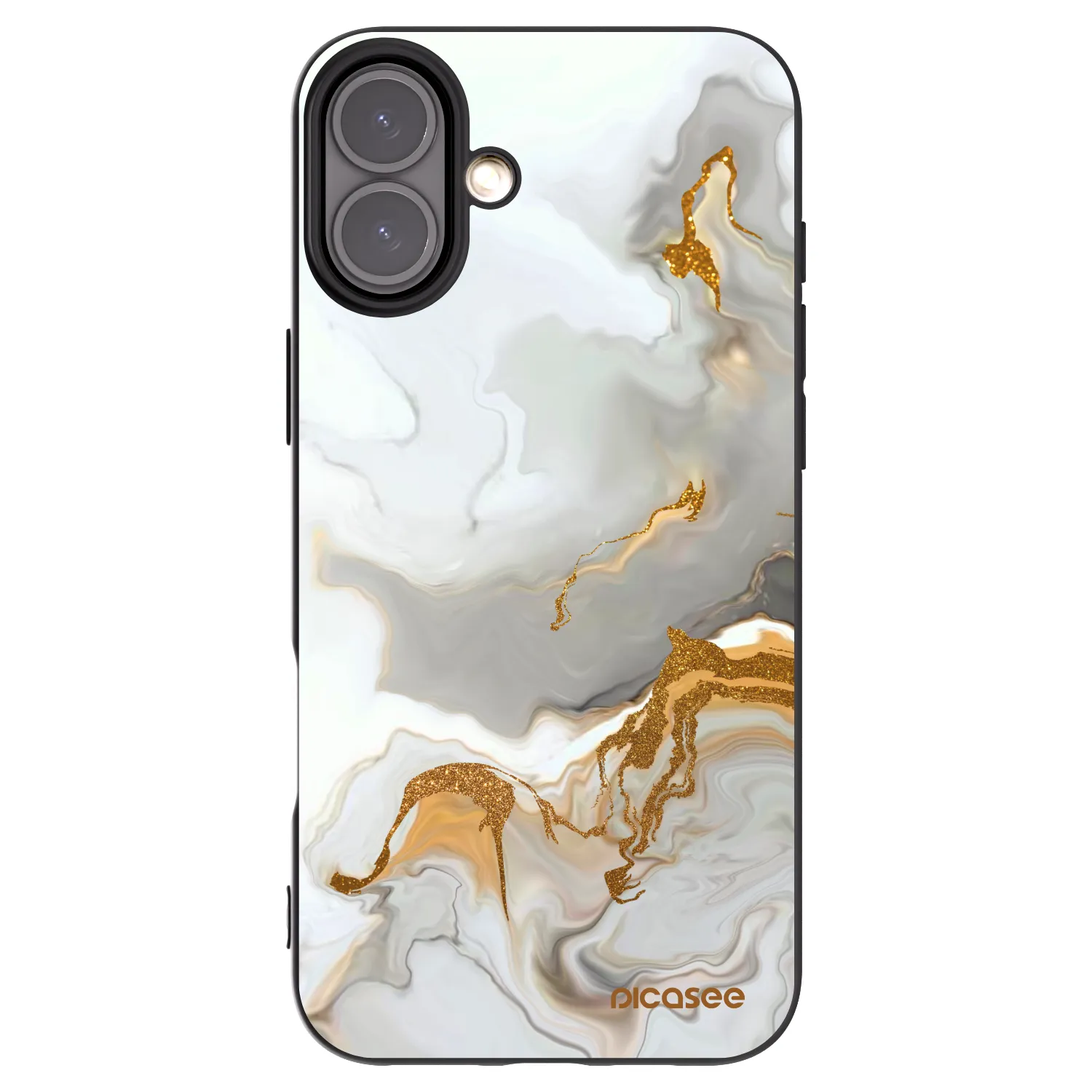 Picasee silikónový čierny obal pre Apple iPhone 16 Plus - Her