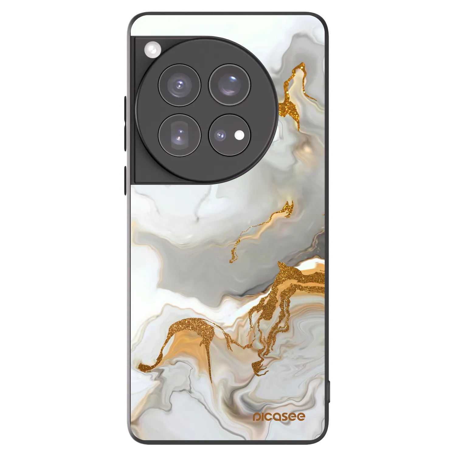 Silikónový čierny obal pre OnePlus 12 5G - Her