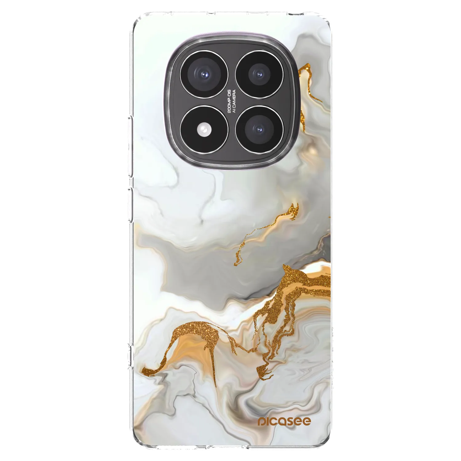 Picasee silikónový prehľadný obal pre Xiaomi Redmi Note 14 Pro+ 5G - Her