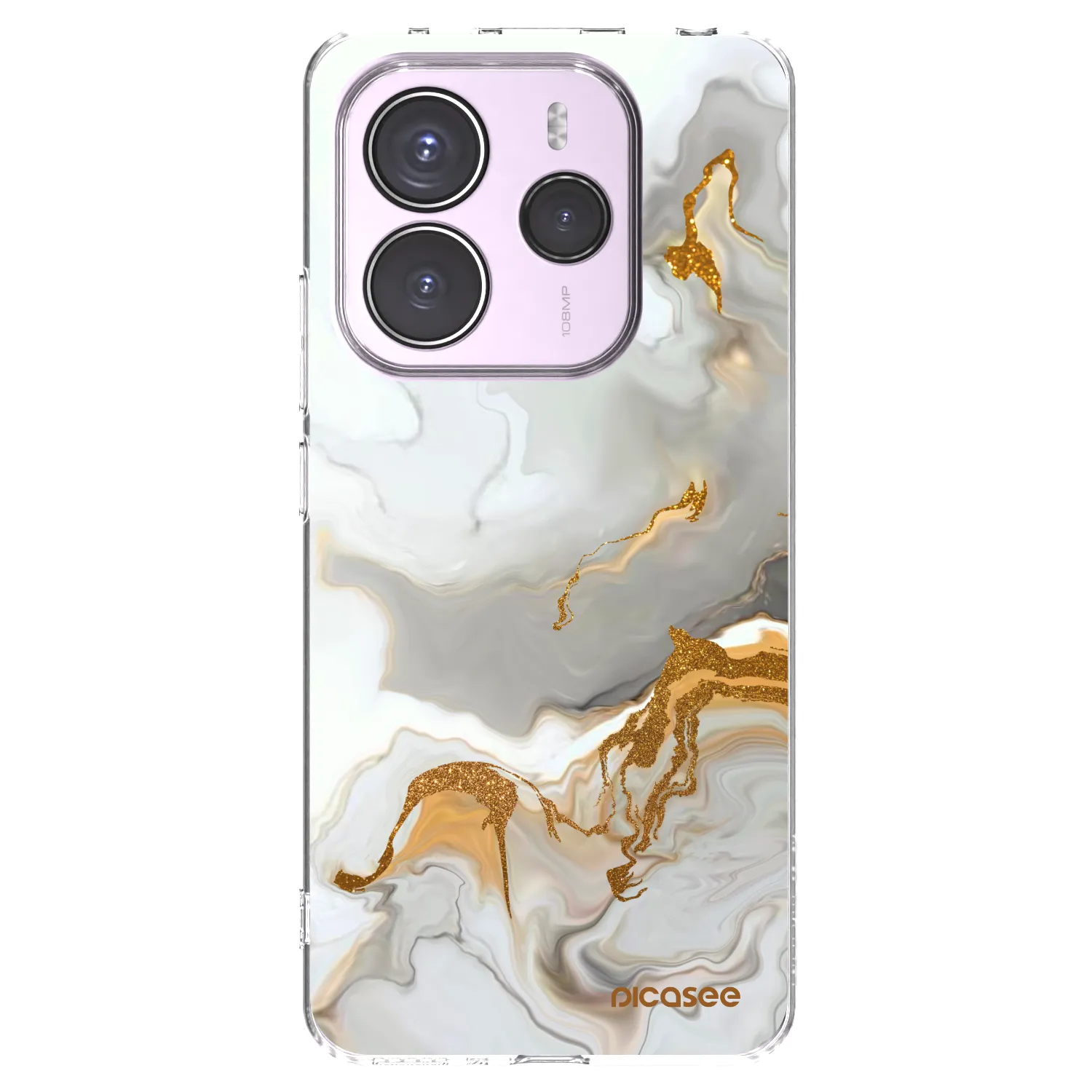 Silikónový prehľadný obal pre Xiaomi Redmi Note 14 5G - Her