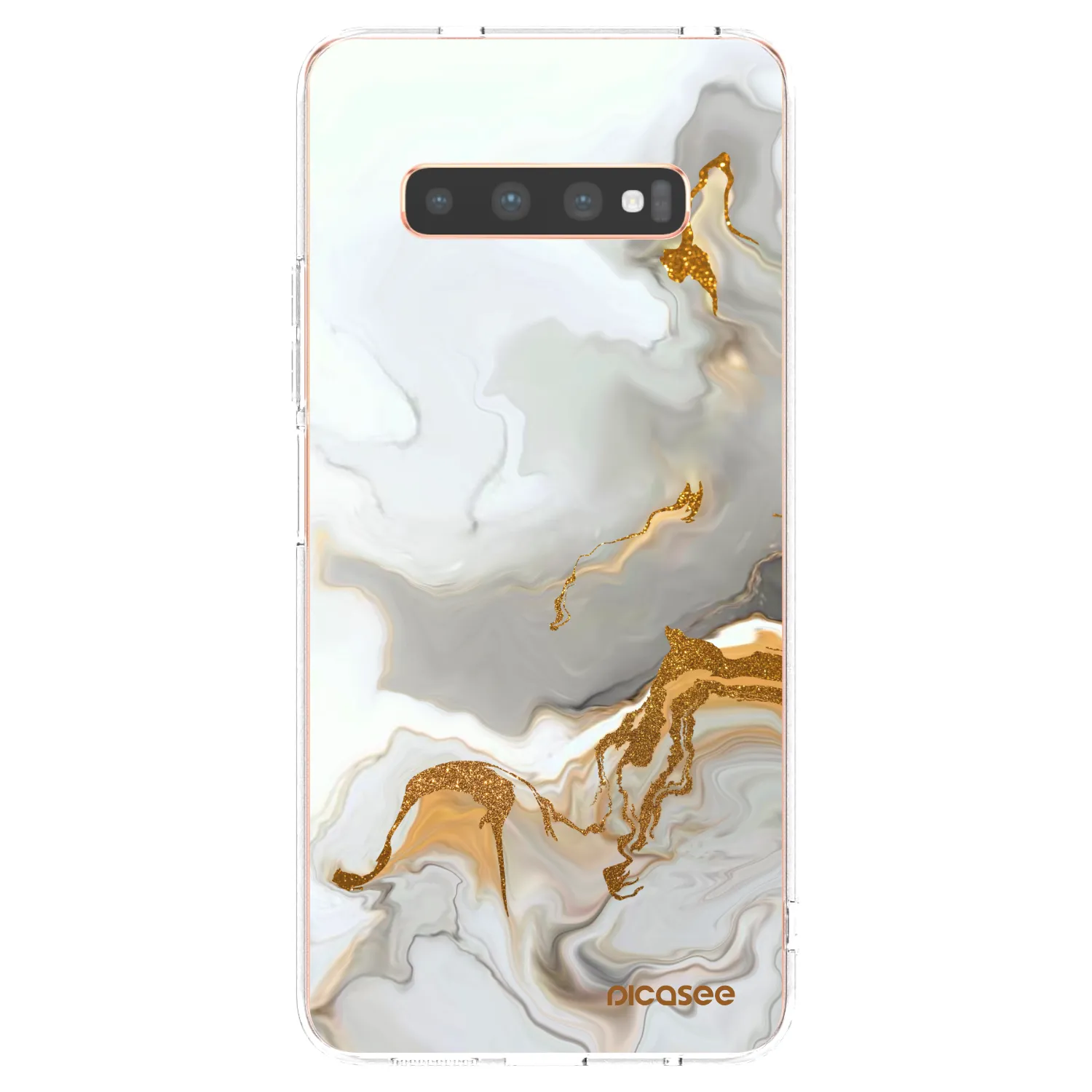 Picasee silikónový prehľadný obal pre Samsung Galaxy S10 Plus G975 - Her