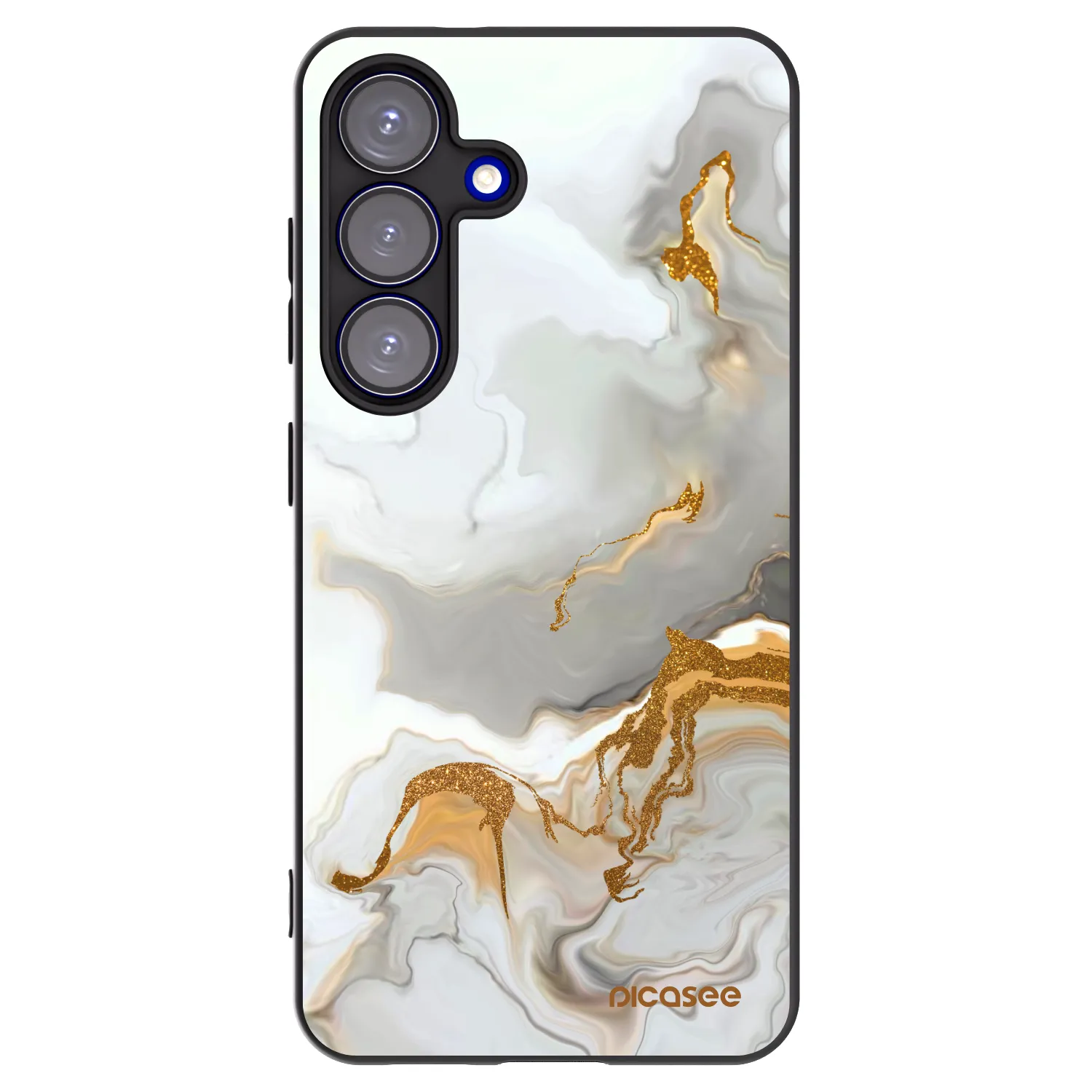 Picasee silikónový čierny obal pre Samsung Galaxy S25 5G - Her