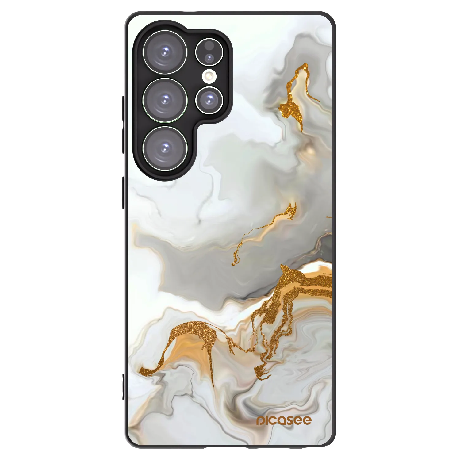 Picasee silikónový čierny obal pre Samsung Galaxy S25 Ultra 5G - Her