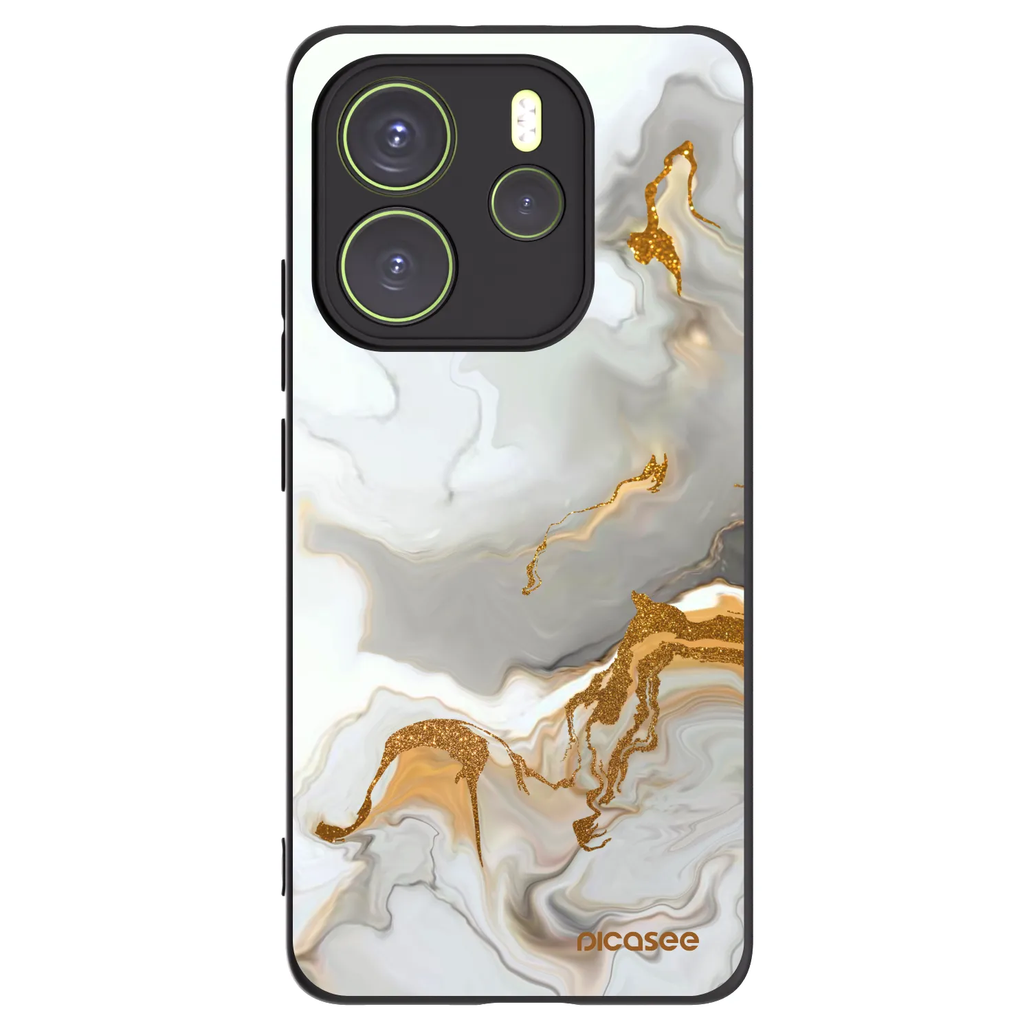 Picasee silikónový čierny obal pre Xiaomi Redmi Note 14 4G - Her