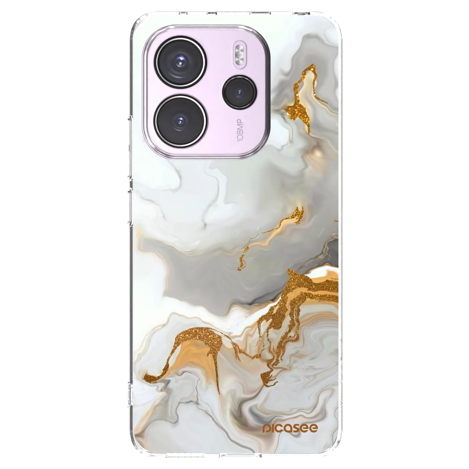Picasee silikónový prehľadný obal pre Xiaomi Redmi Note 14 4G - Her