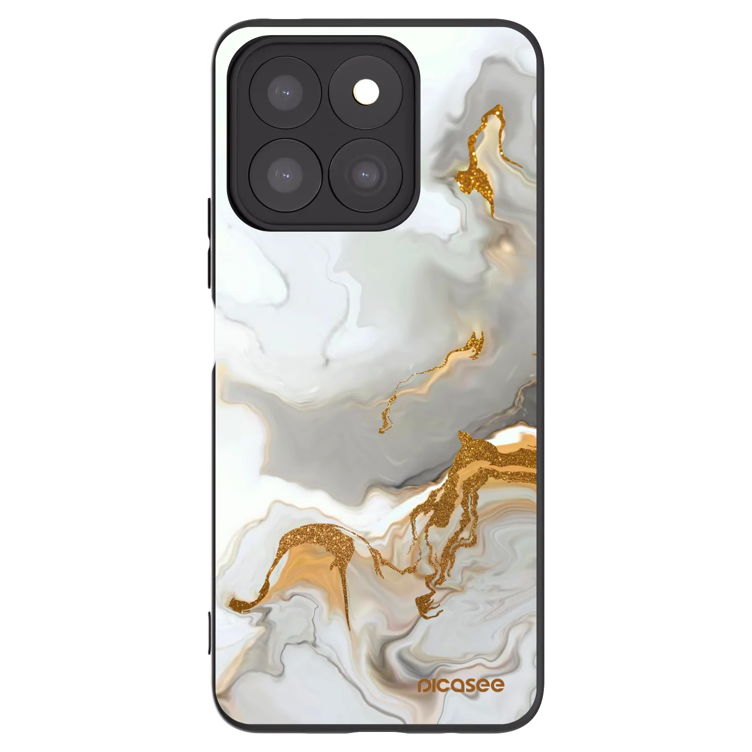 Picasee silikónový čierny obal pre Honor X8c - Her