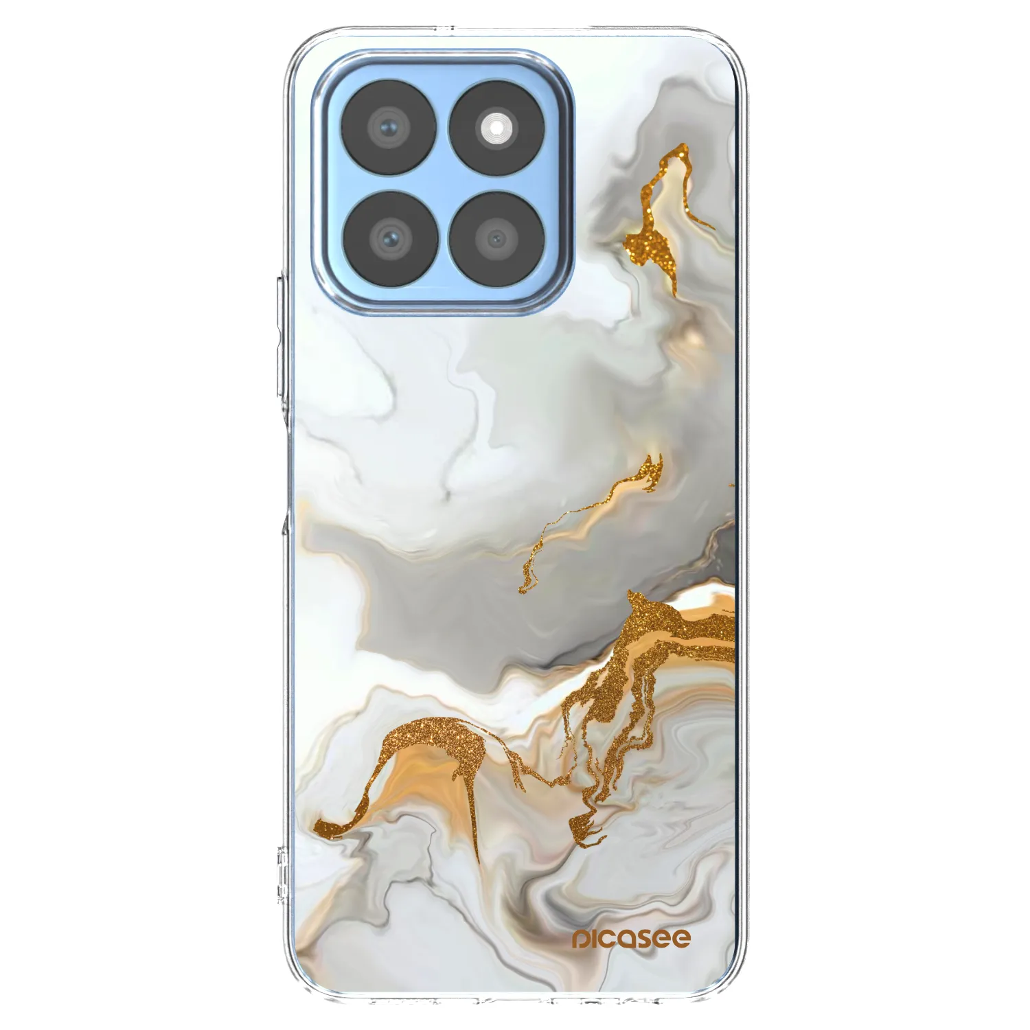Picasee silikónový prehľadný obal pre Honor X8c - Her