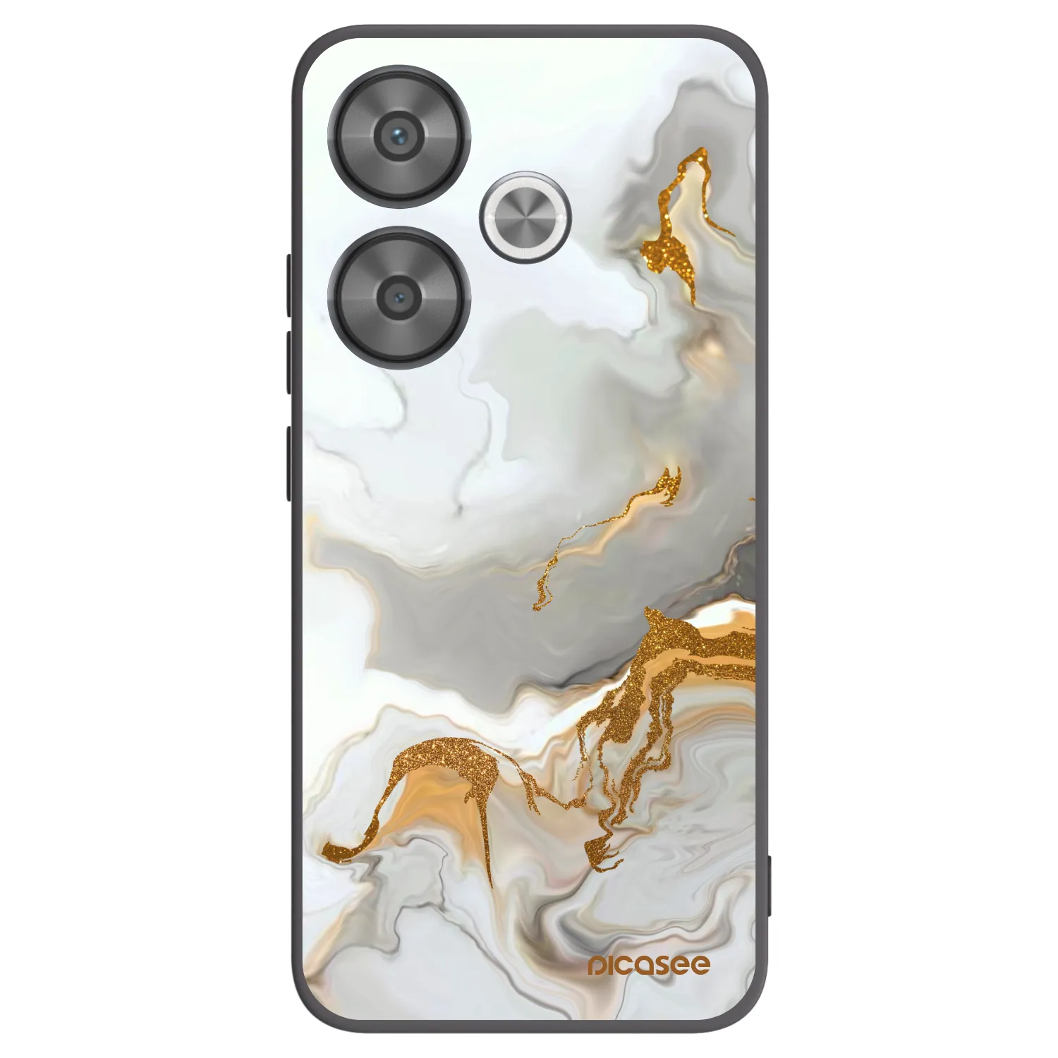 Silikónový čierny obal pre Xiaomi Poco F6 - Her