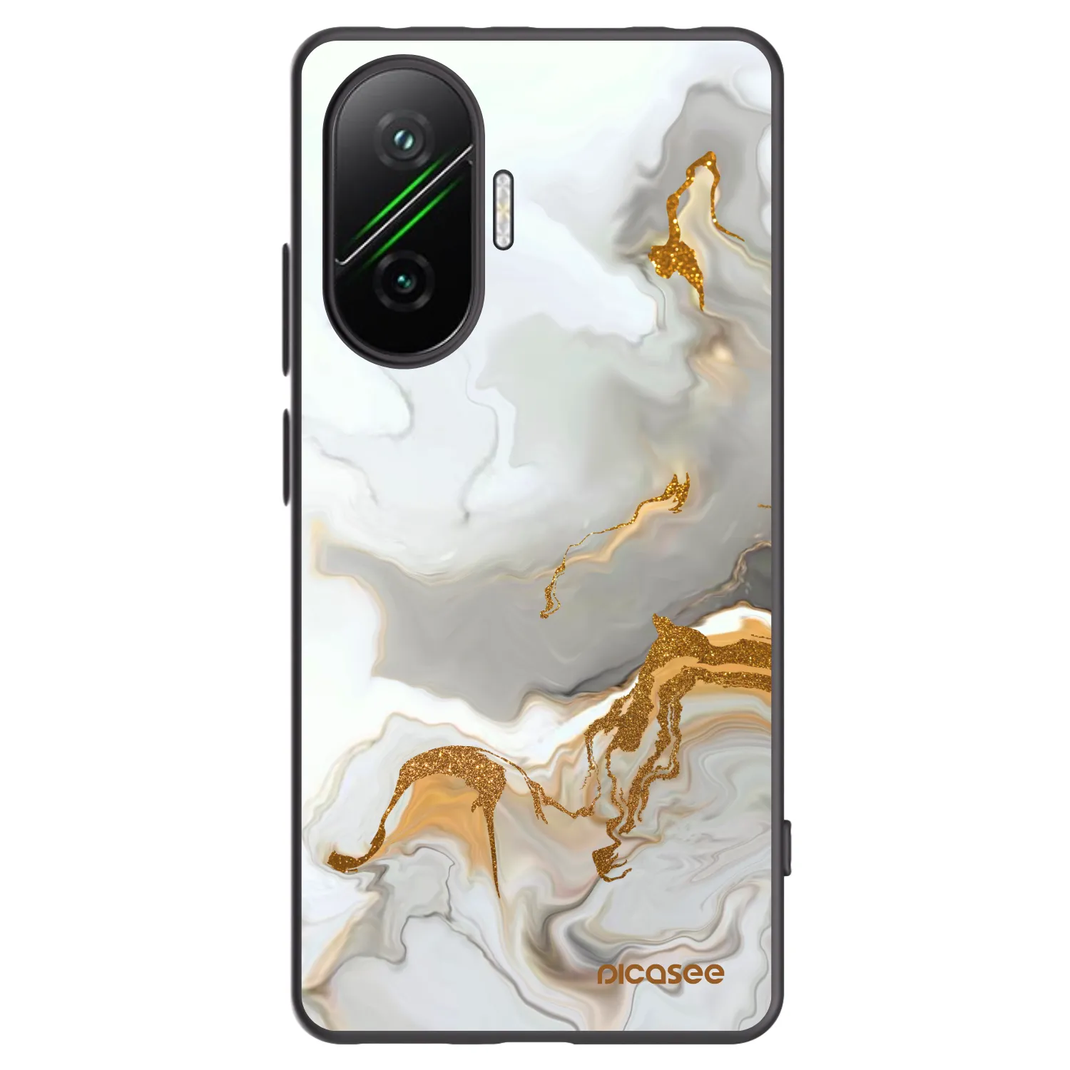 Silikónový čierny obal pre Xiaomi Poco F7 5G - Her