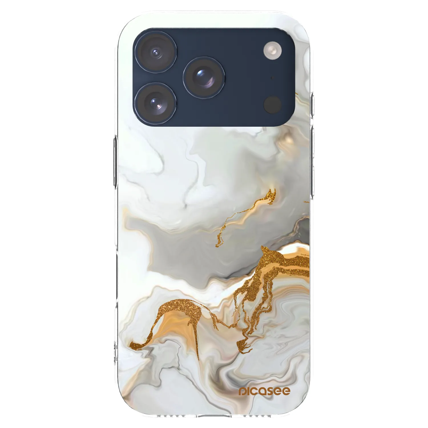Picasee silikónový prehľadný obal pre Apple iPhone 17 Pro - Her