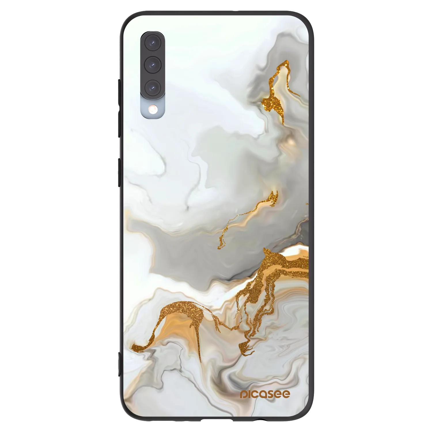 Picasee silikónový čierny obal pre Samsung Galaxy A70 A705F - Her