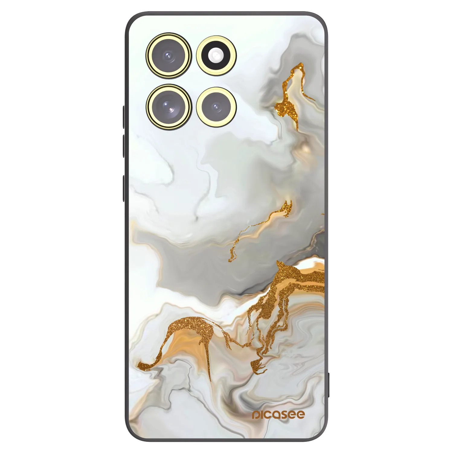 Picasee silikónový čierny obal pre Motorola Moto G86 5G - Her