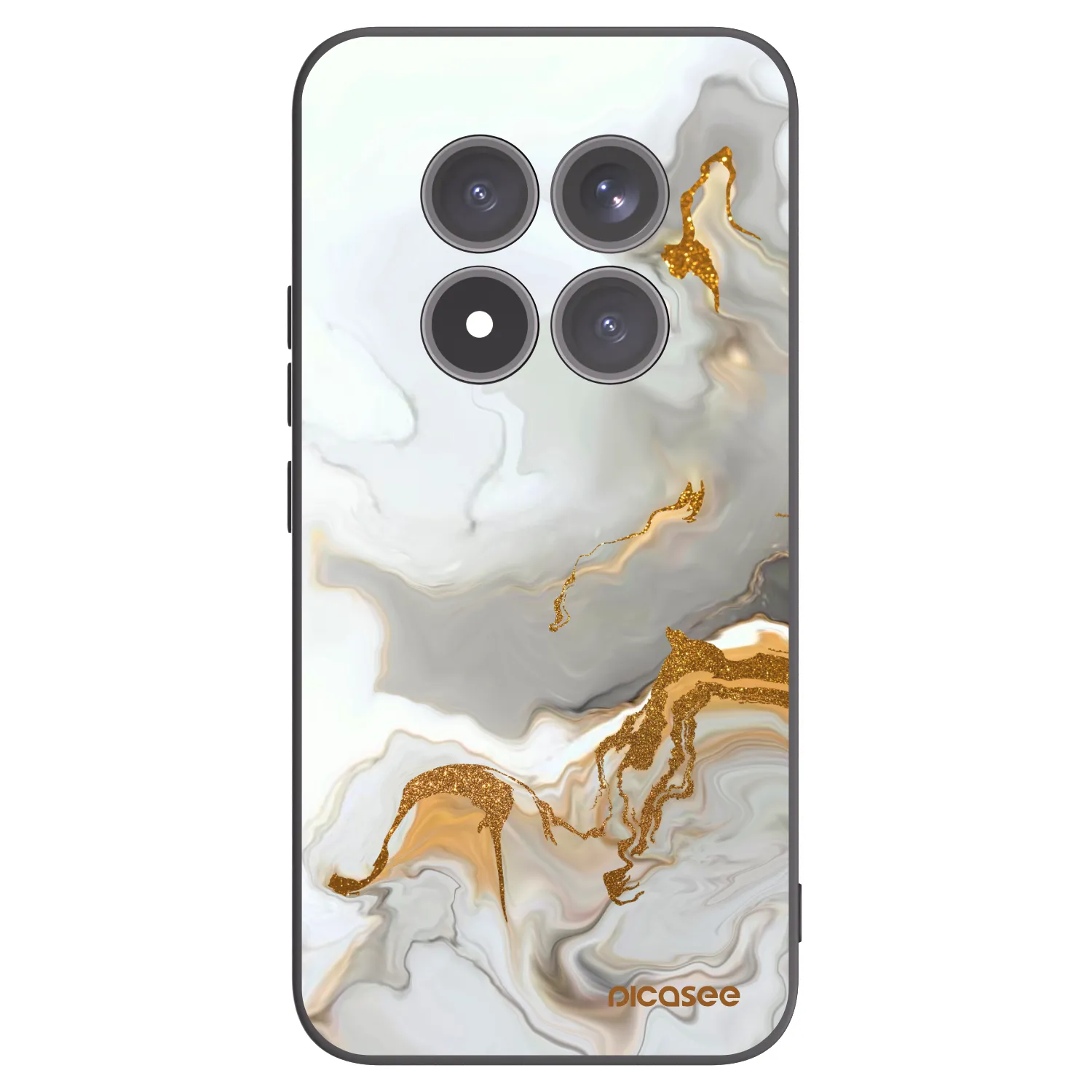 Silikónový čierny obal pre Xiaomi Redmi Note 15 Pro+ - Her