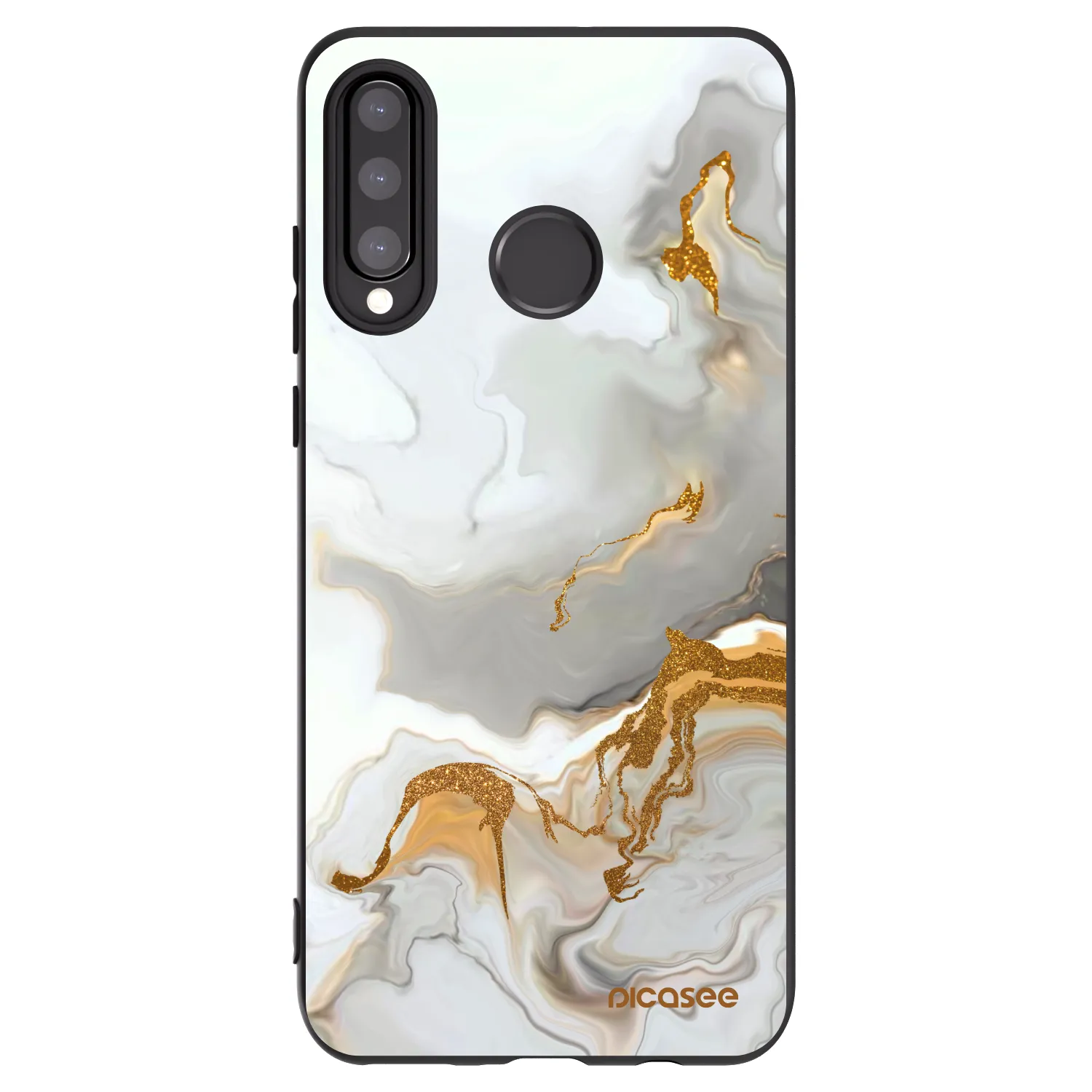 Picasee silikónový čierny obal pre Huawei P30 Lite - Her