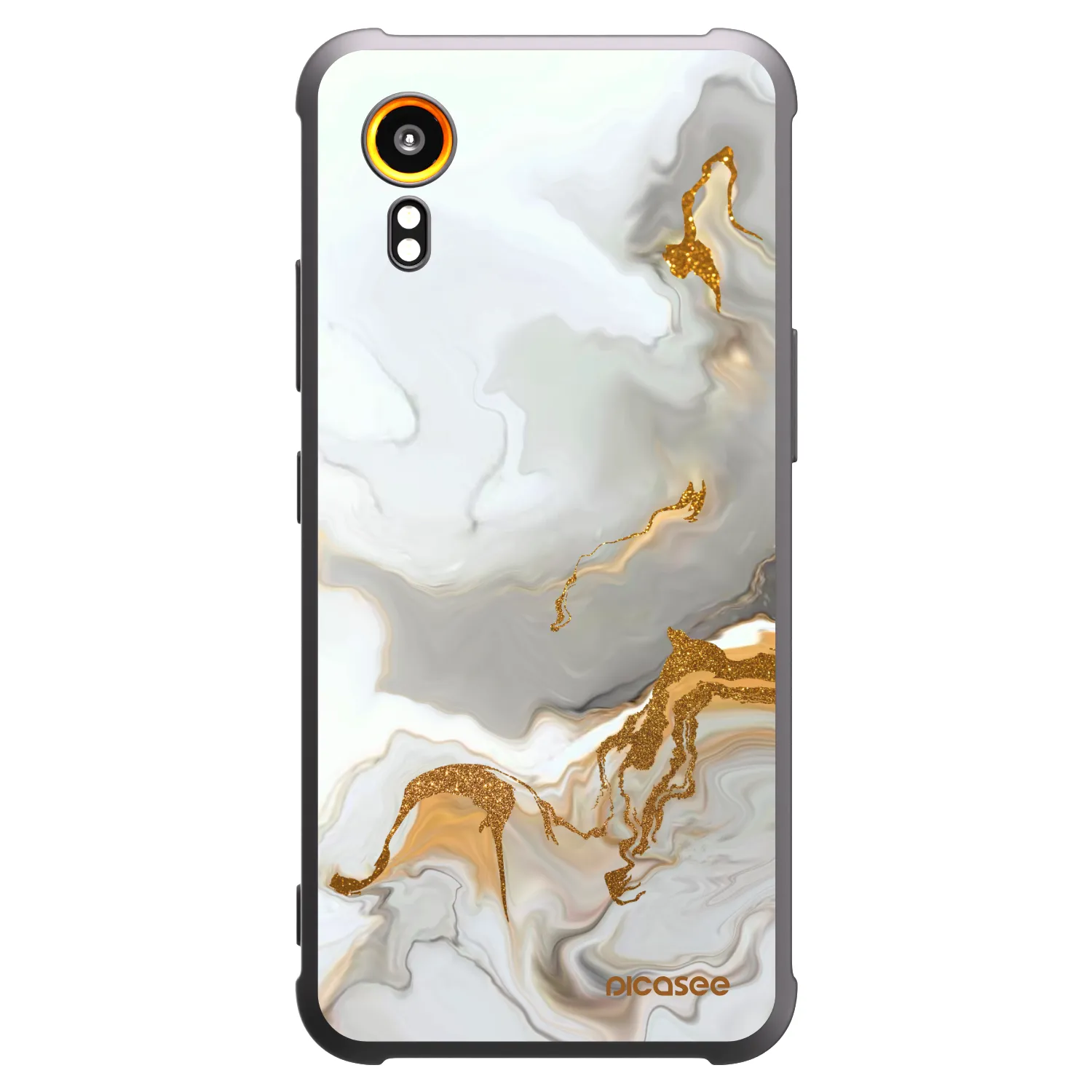 Picasee silikónový čierny obal pre Samsung Galaxy Xcover 7 - Her