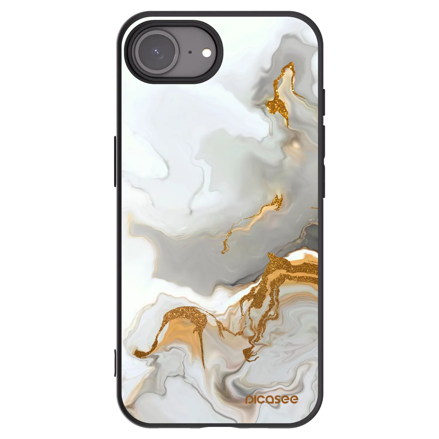 Picasee silikónový čierny obal pre Apple iPhone 17e - Her