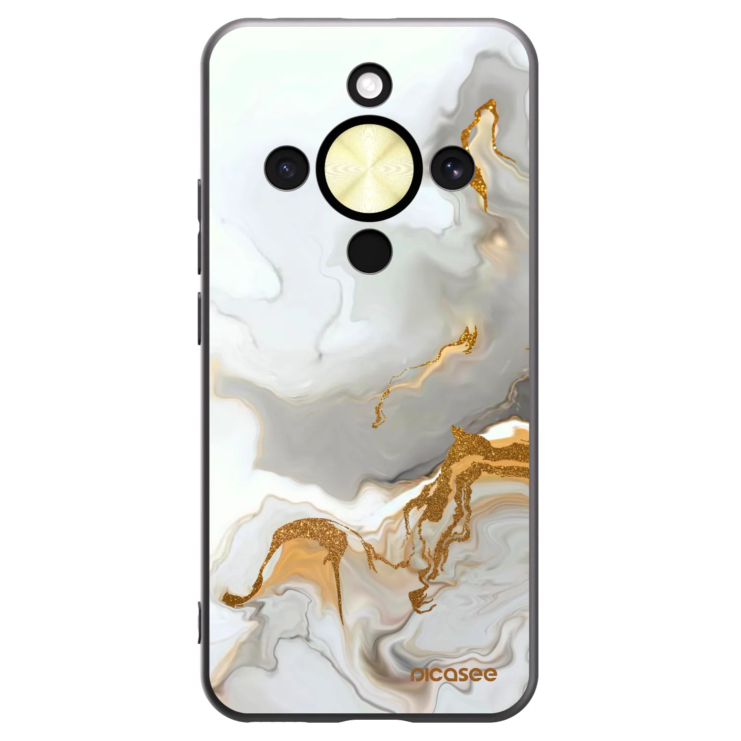 Picasee silikónový čierny obal pre Honor Magic8 Lite 5G - Her