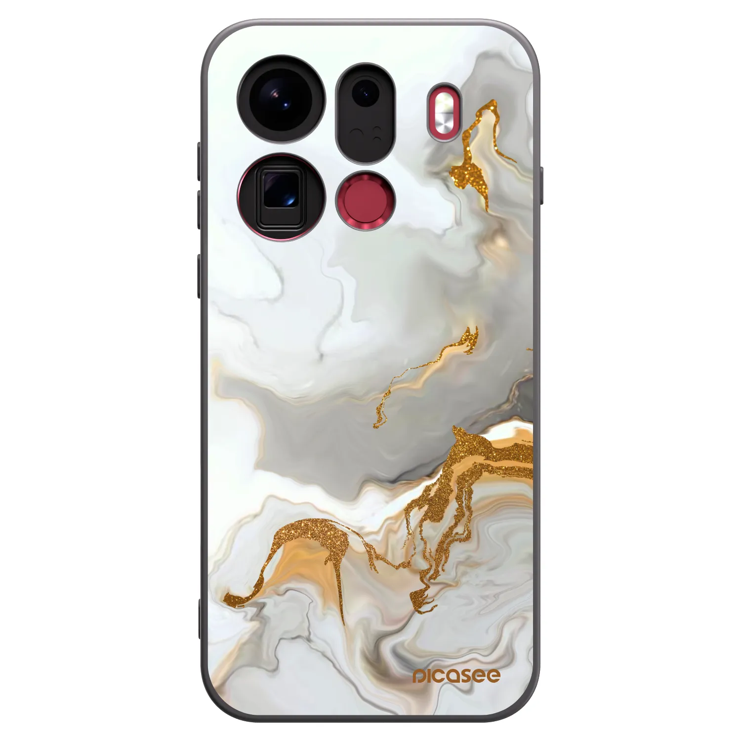 Picasee silikónový čierny obal pre OPPO Find X9 Pro - Her
