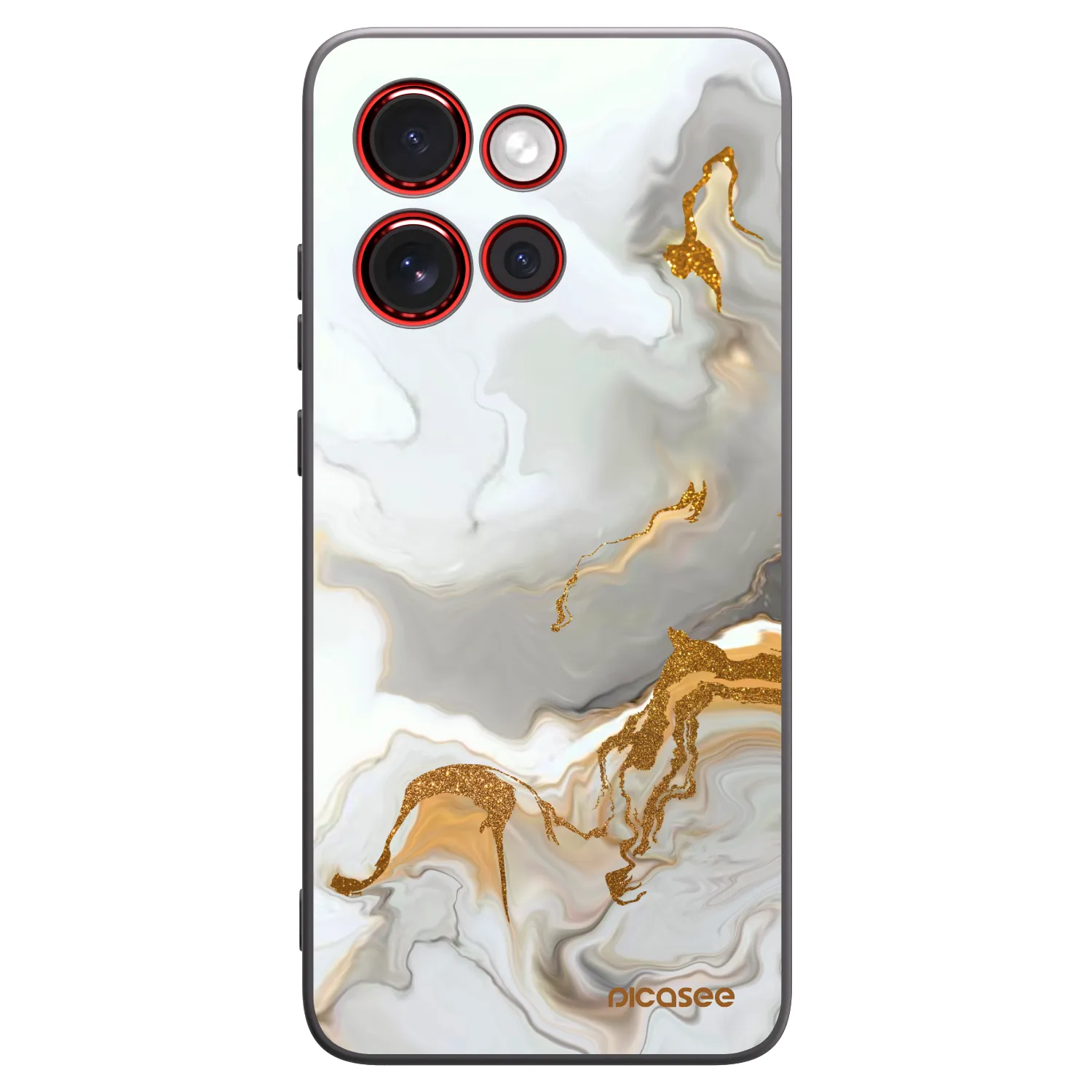 Picasee silikónový čierny obal pre Motorola Edge 60 Neo 5G - Her