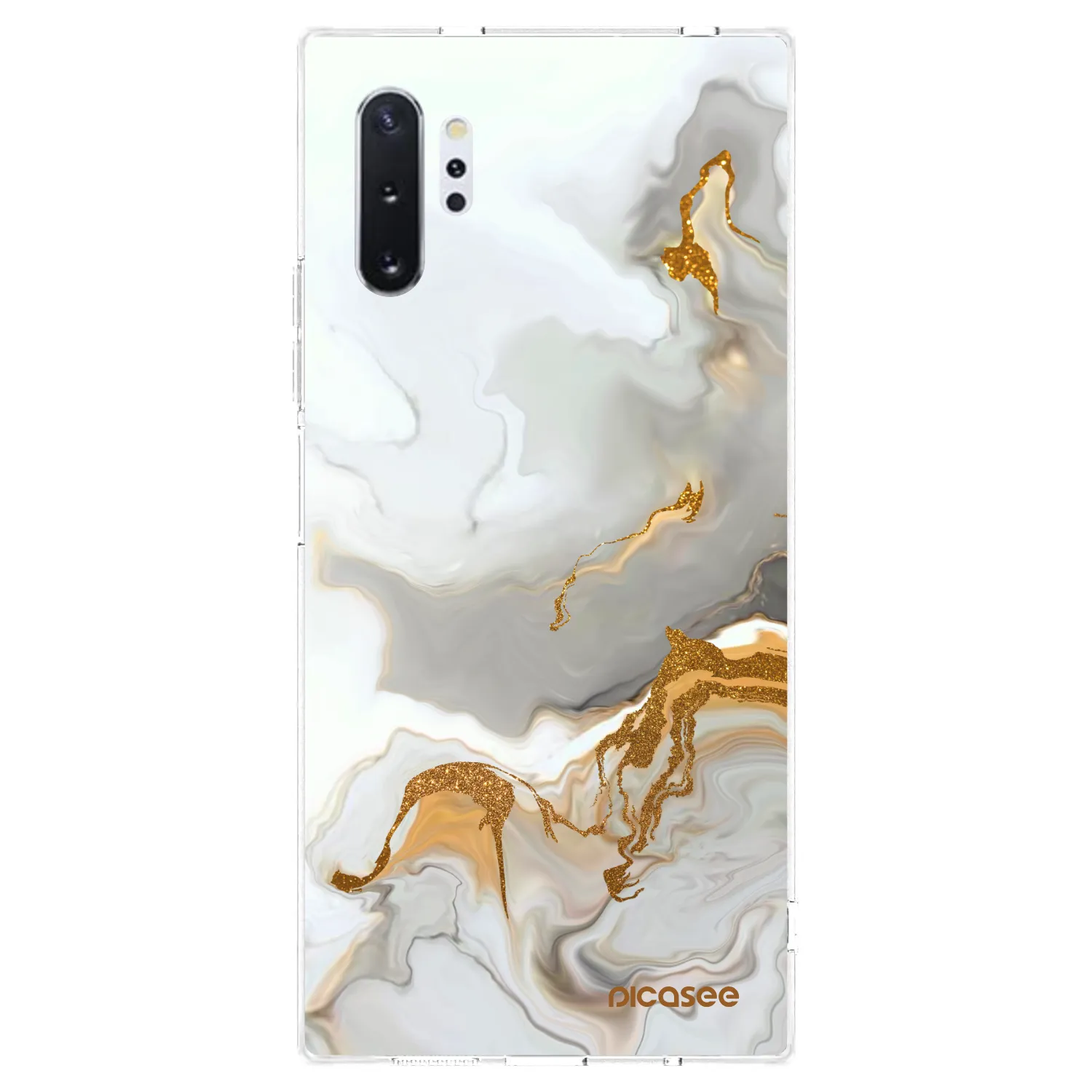 Picasee silikónový prehľadný obal pre Samsung Galaxy Note 10+ N975F - Her