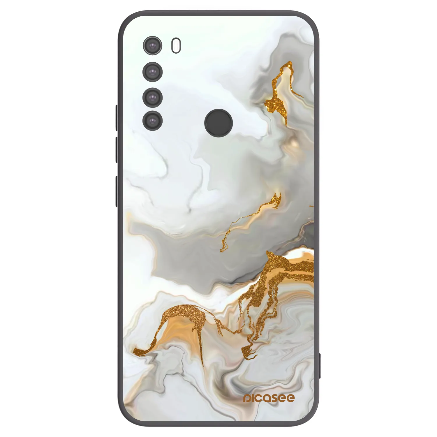 Picasee silikónový čierny obal pre Xiaomi Redmi Note 8 - Her