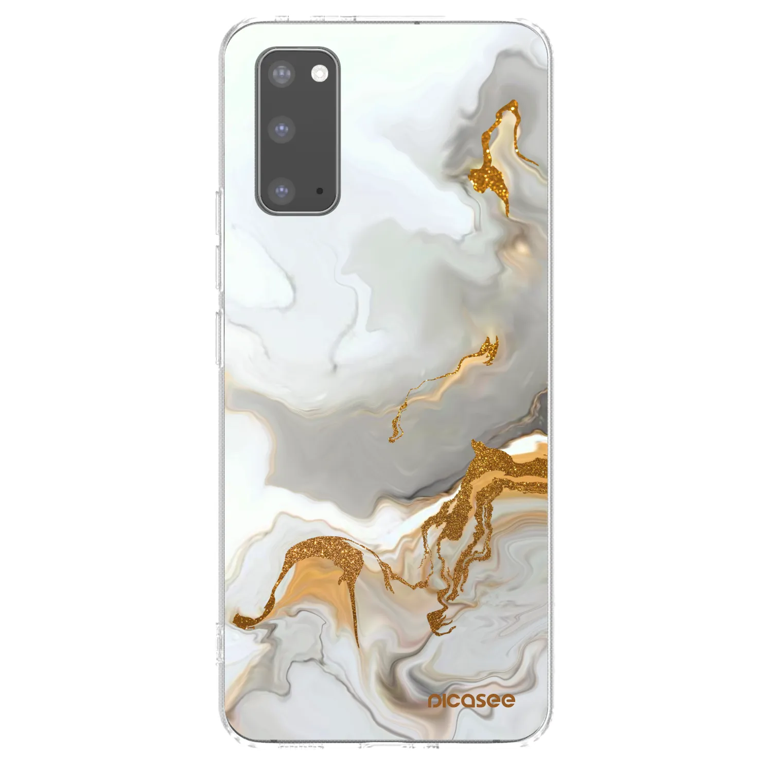Picasee silikónový prehľadný obal pre Samsung Galaxy S20 G980F - Her