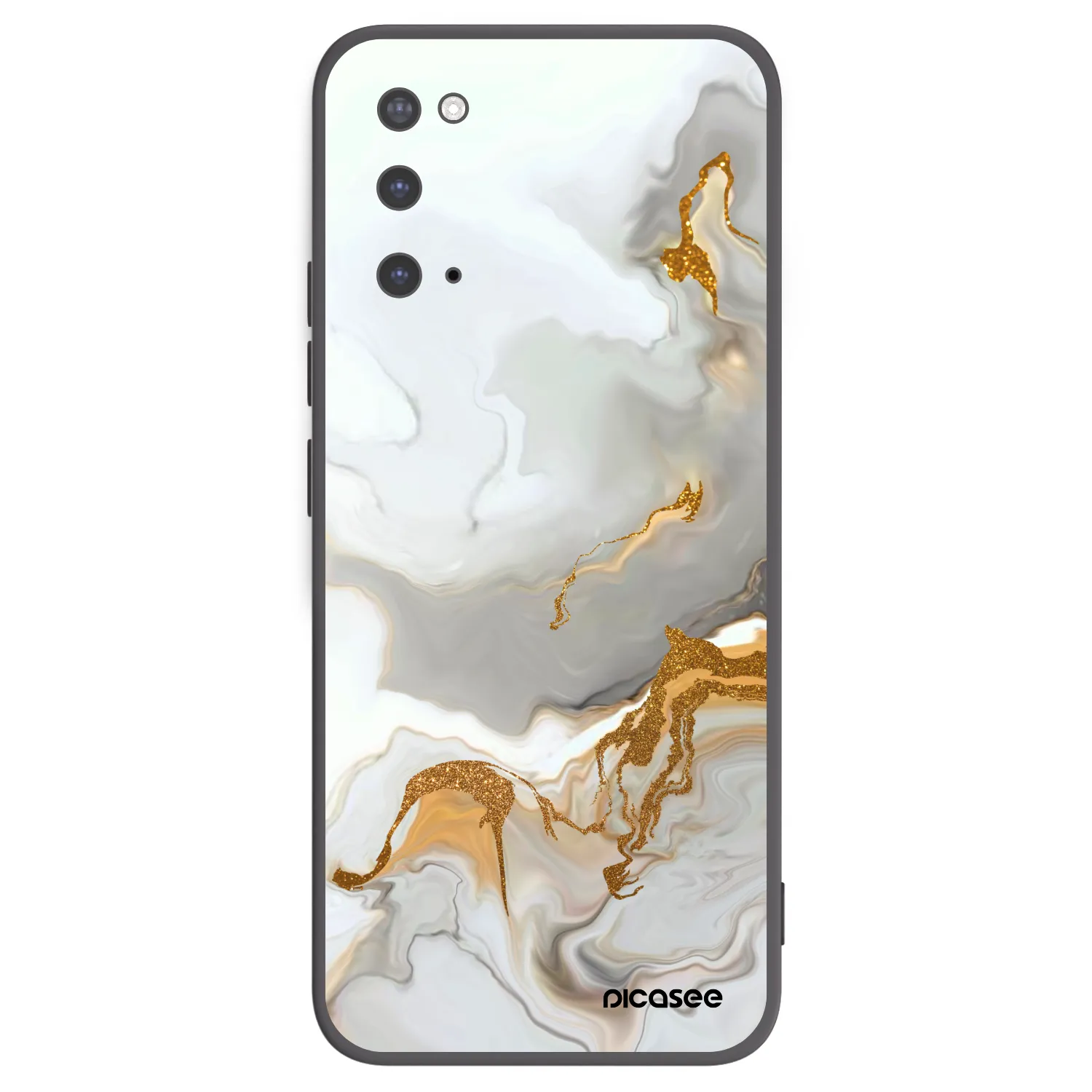 Picasee silikónový čierny obal pre Samsung Galaxy S20 G980F - Her