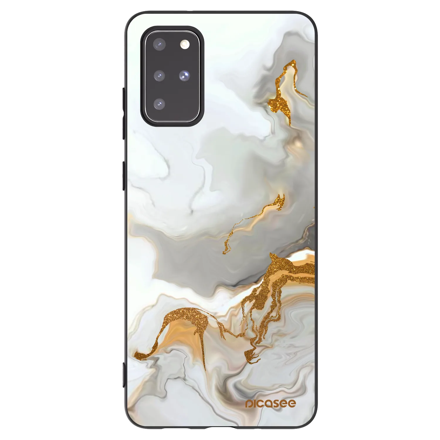 Picasee silikónový čierny obal pre Samsung Galaxy S20+ G985F - Her
