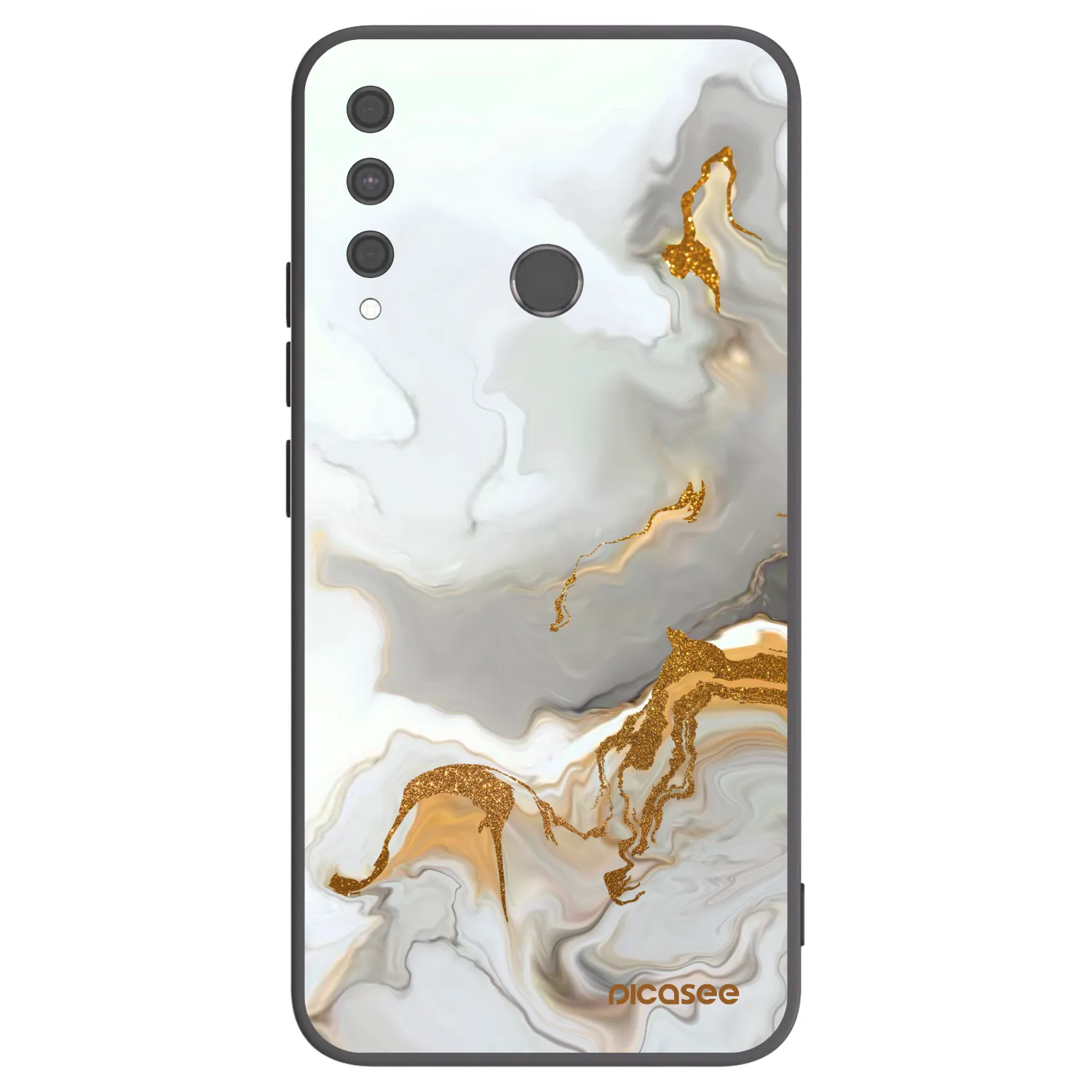 Picasee silikónový čierny obal pre Huawei P40 Lite E - Her