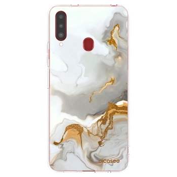 Picasee silikónový prehľadný obal pre Samsung Galaxy A20s - Her