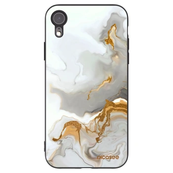 Picasee silikónový čierny obal pre Apple iPhone XR - Her