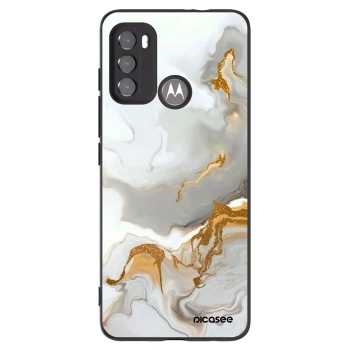 Picasee silikónový čierny obal pre Motorola Moto G60 - Her