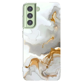 Picasee silikónový prehľadný obal pre Samsung Galaxy S21 FE 5G - Her