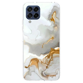 Picasee silikónový prehľadný obal pre Samsung Galaxy M53 5G - Her