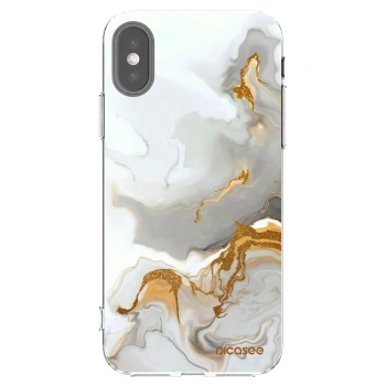Picasee silikónový prehľadný obal pre Apple iPhone X/XS - Her