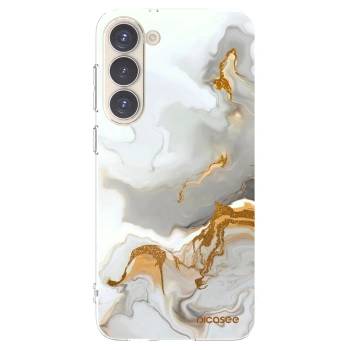 Picasee silikónový prehľadný obal pre Samsung Galaxy S23+ 5G - Her