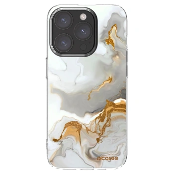 Picasee silikónový prehľadný obal pre Apple iPhone 15 Pro - Her