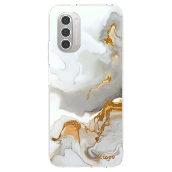 Picasee silikónový prehľadný obal pre Motorola Moto G51 - Her