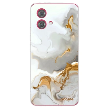 Picasee silikónový prehľadný obal pre Motorola Moto G84 5G - Her