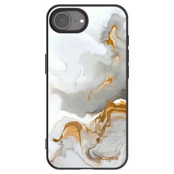 Picasee silikónový čierny obal pre Apple iPhone 16e - Her