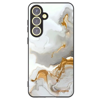 Picasee silikónový čierny obal pre Samsung Galaxy S24 FE S721B - Her
