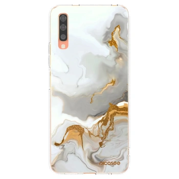 Picasee silikónový prehľadný obal pre Samsung Galaxy A70 A705F - Her