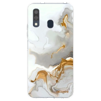 Picasee silikónový prehľadný obal pre Samsung Galaxy A40 A405F - Her