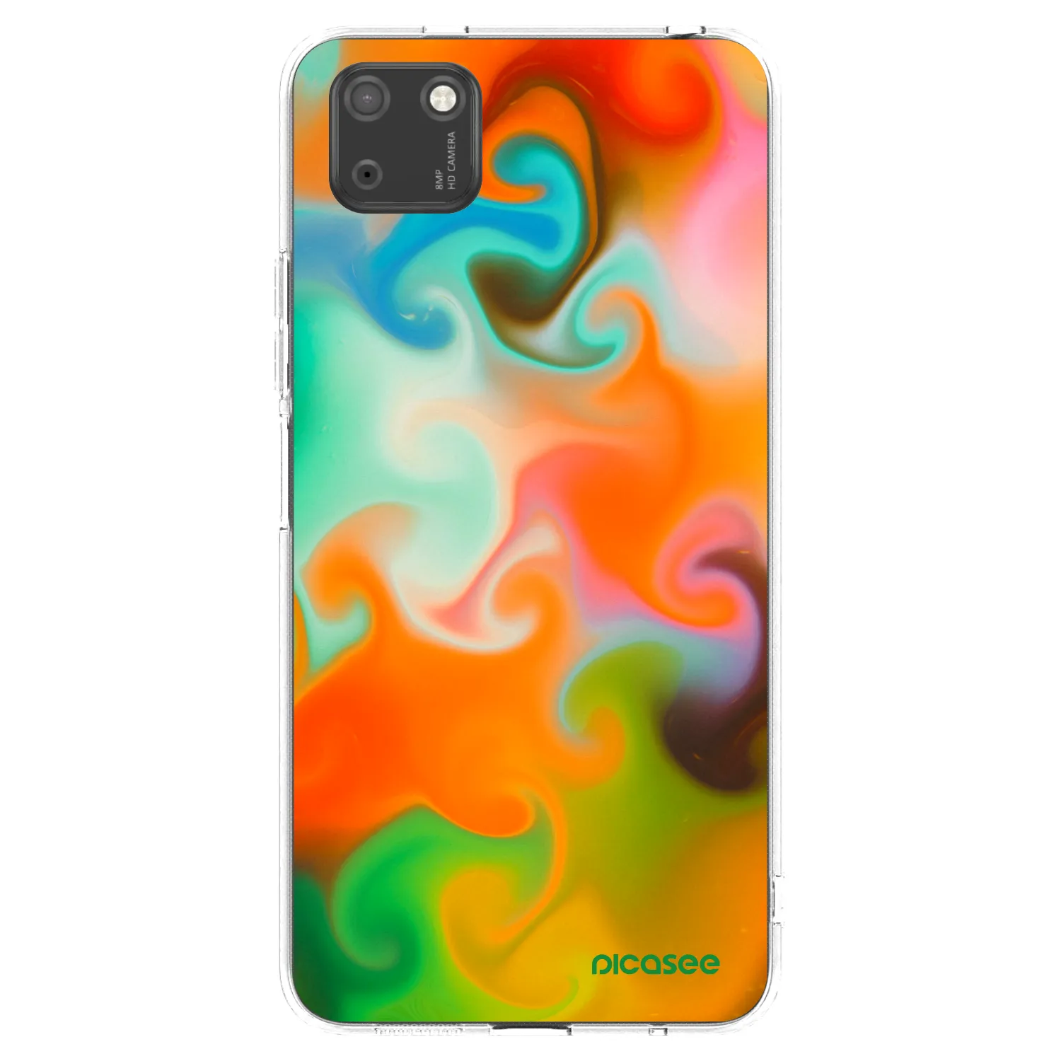 Picasee silikónový prehľadný obal pre Huawei Y5P - Juice