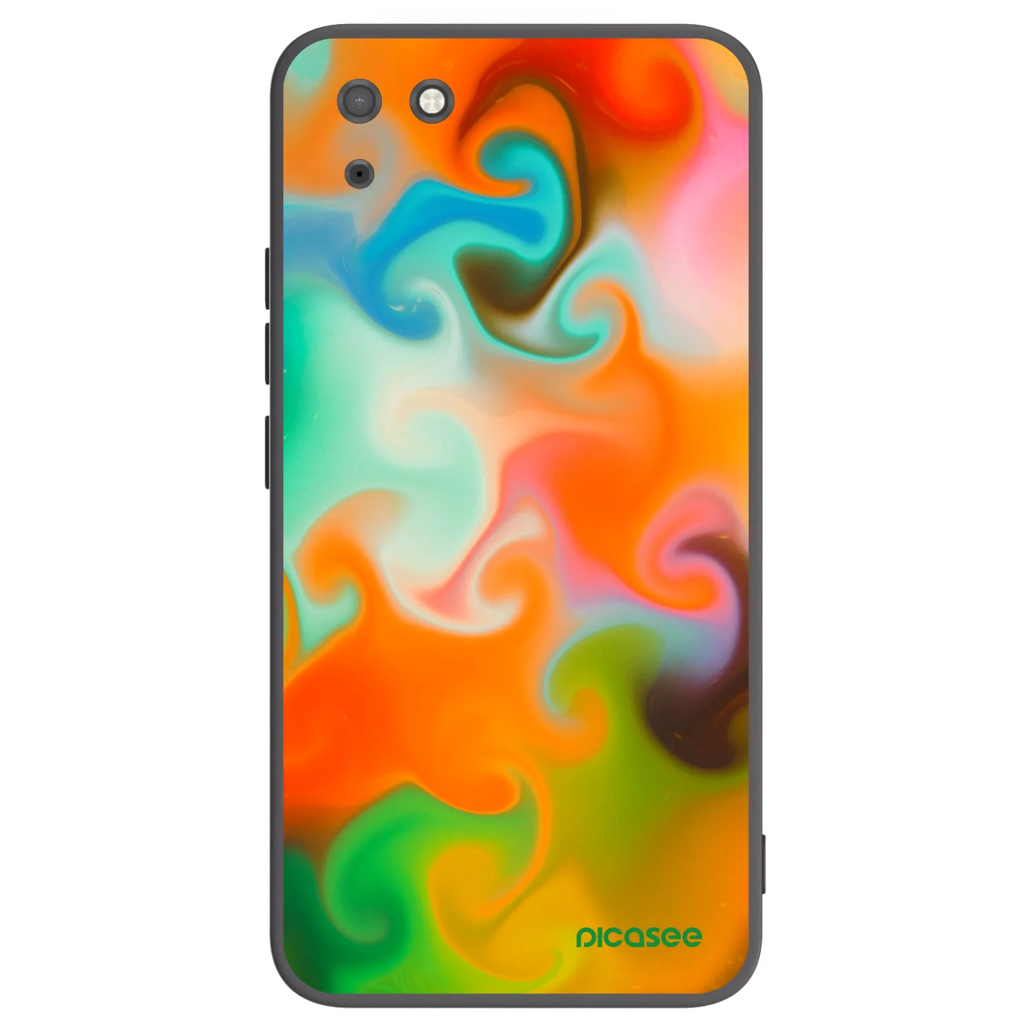 Picasee silikónový čierny obal pre Huawei Y5P - Juice