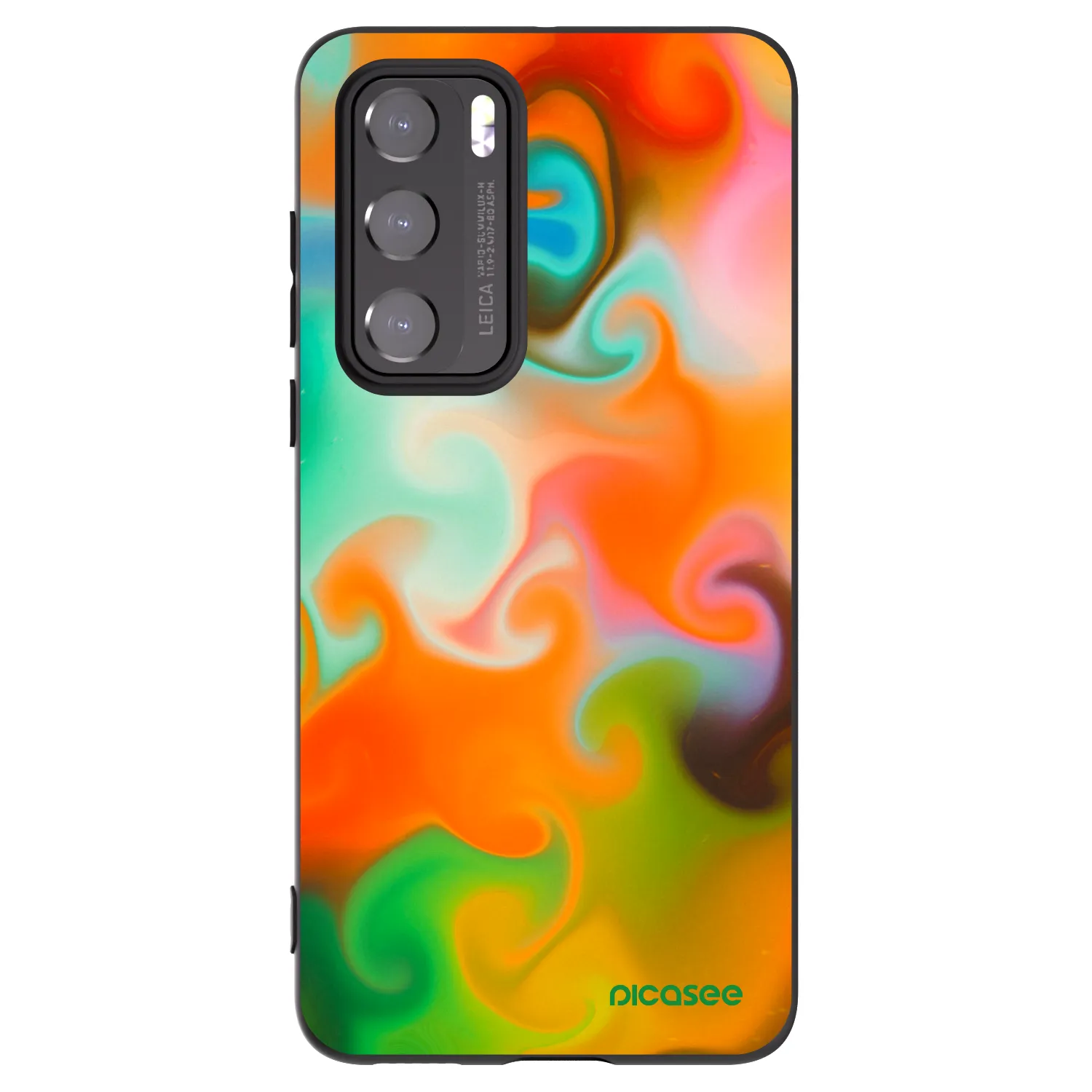 Picasee silikónový čierny obal pre Huawei P40 - Juice